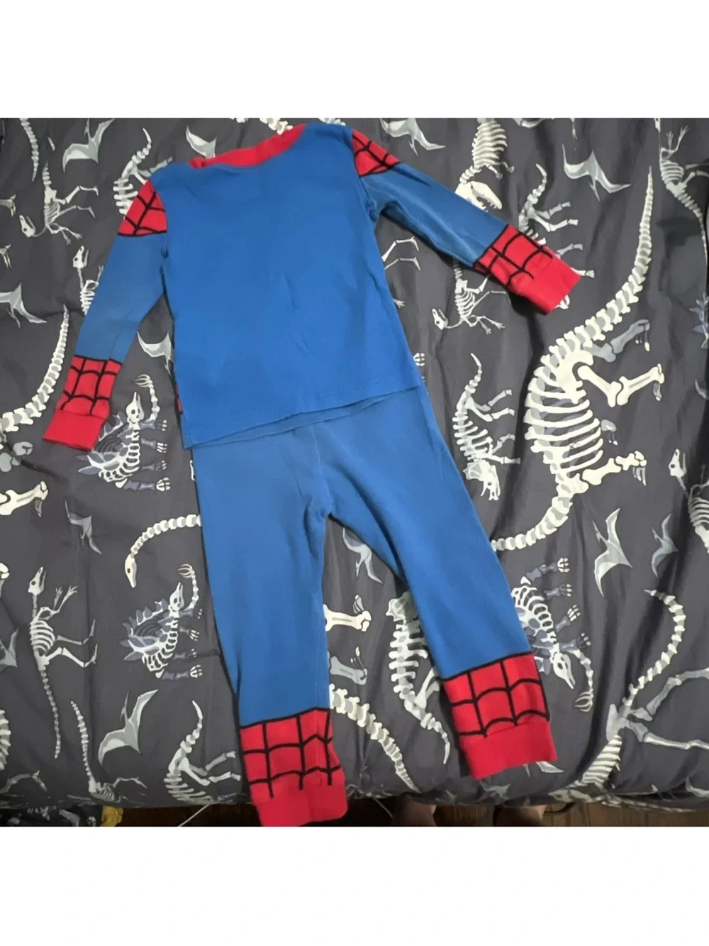 Disney Store Spiderman Tight Fit Pajama Set Boy Marvel Size 2